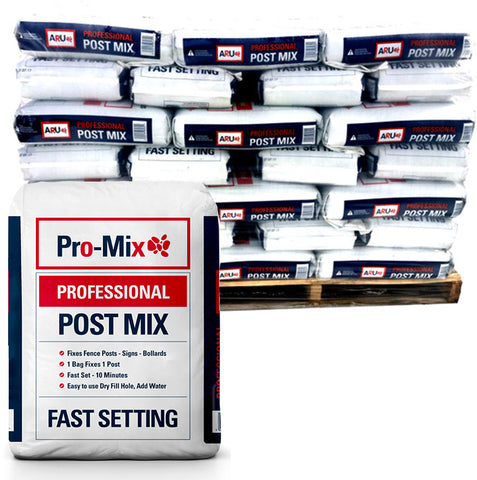 Fast Set Post Mix 50 x 20Kg Sealed Bags